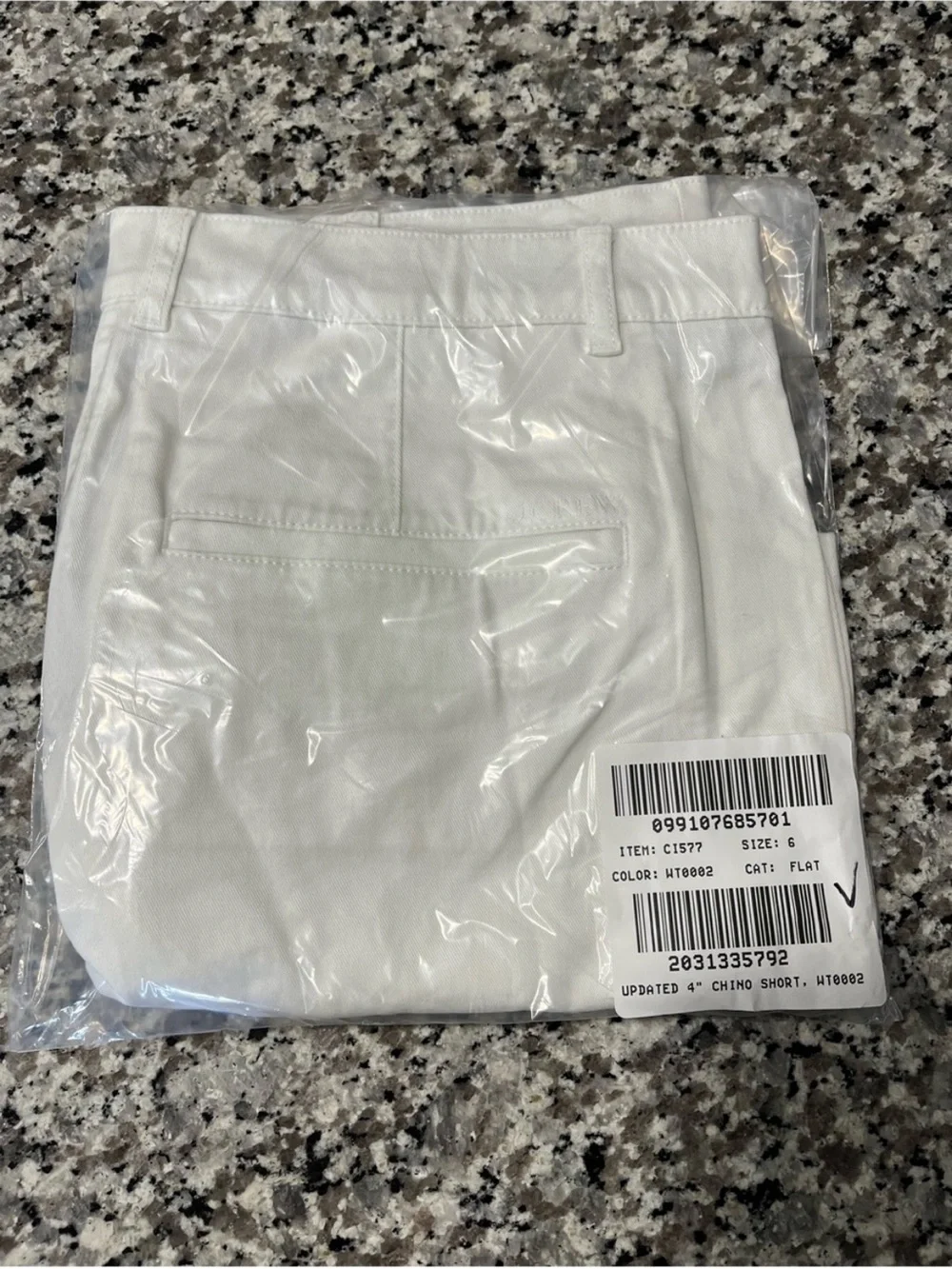 J Crew Shorts 6 Heritage White